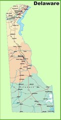 Map of Delaware. Peta Delaware. Delaware Map. Map of Delaware State. Peta Negara Bagian Delaware. Delaware State Map. Map of State of Delaware. State of Delaware Map