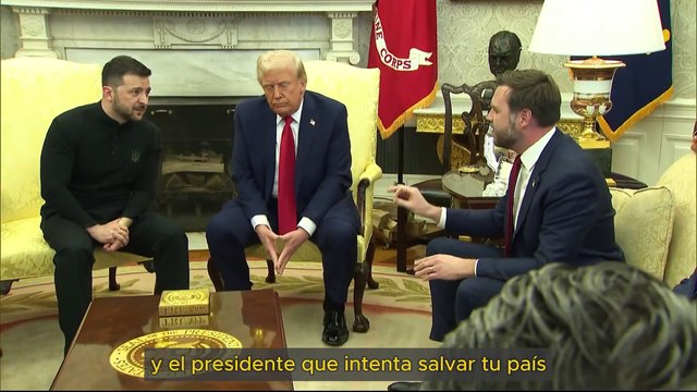 Donald Trump vs. Volodymyr Zelensky y un tenso cruce en la Casa Blanca: Te estás jugando la Tercera Guerra Mundial