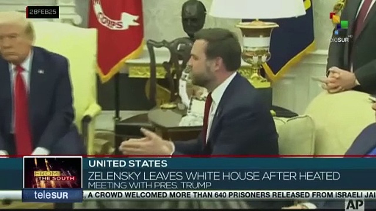 United States: Zelenskyy leaves white house after heated meeting with pres. Trump