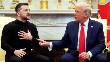Vídeo completo: el momento más tenso entre Trump y Zelenski entre reproches y gritos