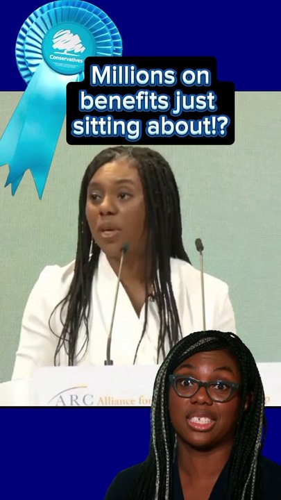 Tories think too many peeps are on benefits!?