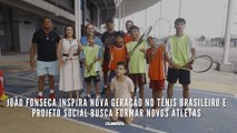 João Fonseca inspira nova geração no tênis brasileiro e projeto social busca formar novos atletas