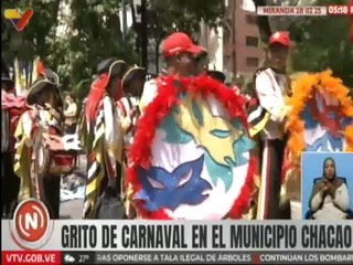 Habitantes de Chacao celebran carnavales con gran variedad de actividades en unión y armonía