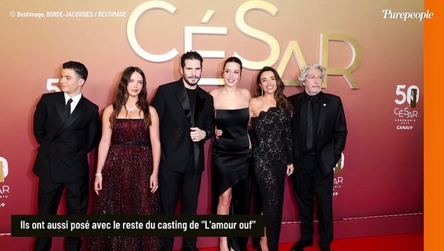 François Civil et Adèle Exarchopoulos, amoureux stars des César 2025 ! L'actrice dans une situation périlleuse avec sa robe