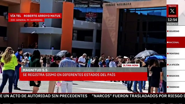 PC de Guerrero reporta saldo blanco tras sismo de magnitud 5.2 en Iguala