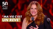 Julia Roberts reçoit le César d’honneur
