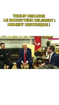 Donald Trump ne cède pas à la guerre, et humilie Vlodymyr Zelensky #russie #Trump #humiliation #rencontre #3emeguerremondial #ukraine #zelensky #poutine