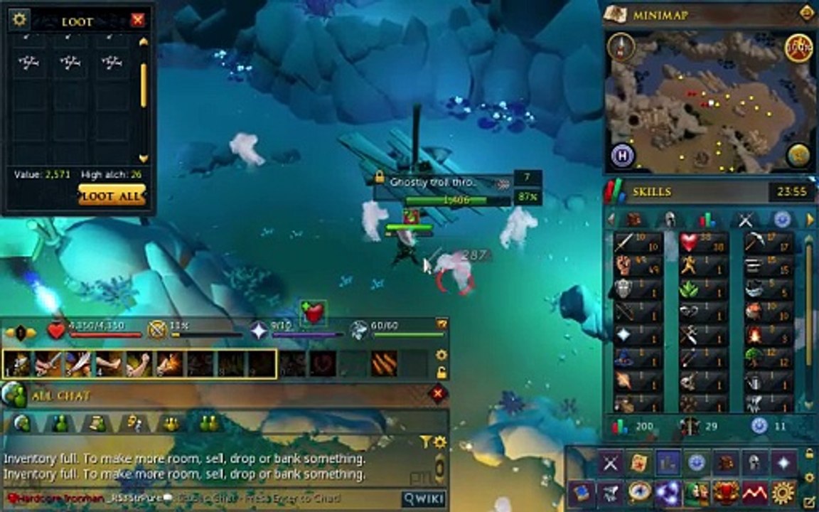 RS3. Getting 50 str on f2p str pure