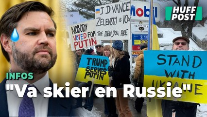 JD Vance rattrapé par ces Américains furieux lors de ses vacances au ski