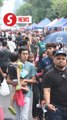 Rain fails to dampen Ramadan bazaar spirit