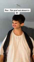 Le prof est absent !