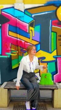 Wearable art! Create one-of-a-kind bags with bold designs!