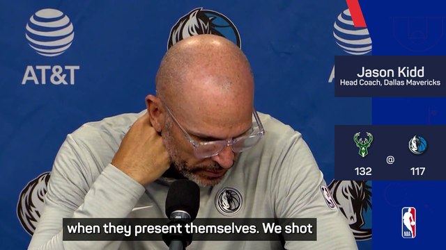 Kidd laments poor shooting as Mavericks fall short against the Bucks