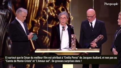 "C'est pas normal ce qu'il se passe !" : Karim Leklou créer la surprise, le film Emilia Pérez aussi...Découvrez le palmarès complet des César 2025