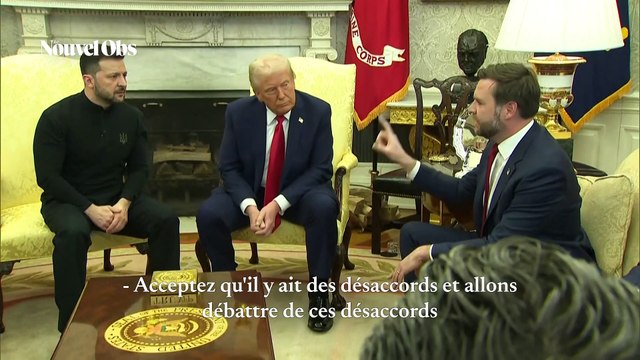 Volodymyr Zelensky et Donald Trump coupent court à leur rencontre à la Maison-Blanche