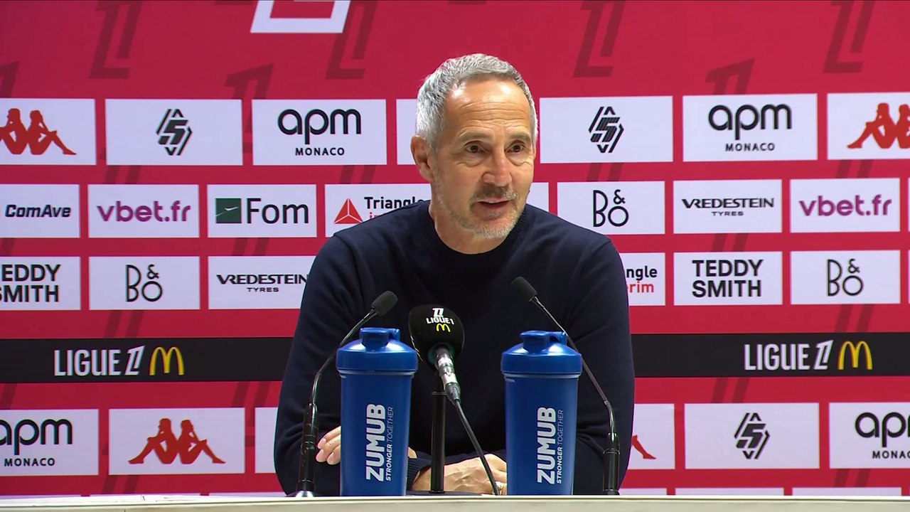 Hütter : «Biereth est au-dessus du lot» - Foot - Ligue 1 - Monaco