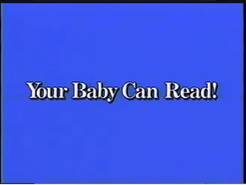 Your Baby Can Read Volume 1 (1997) Opening Intro (HQ VHS)