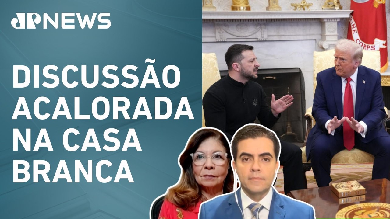 Trump sobe o tom com Zelensky: “Você está brincando com a 3ª Guerra Mundial”; comentaristas analisam
