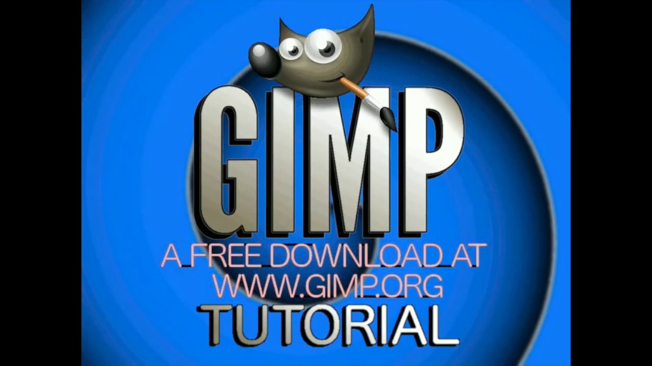 GIMP tutorial 1