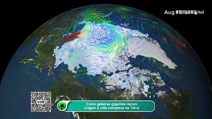 Como geleiras gigantes deram origem à vida complexa na Terra