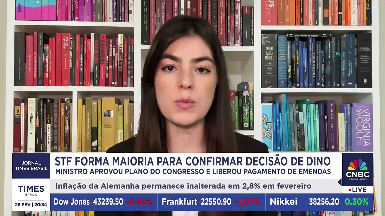 STF forma maioria para confirmar decisão de Dino sobre emendas; Julia Lindner traz bastidores