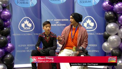 Juvenile Men, Pre-Novice Men, STAR 6 Men and STAR 8 Men - Rink 1 - 2025 BC/YT Super Series Final
