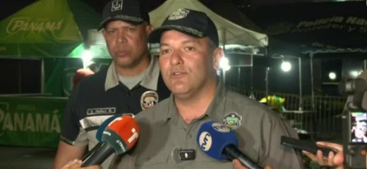 Director de la Policía Nacional recorre las inmediaciones del Festival Carnavalístico