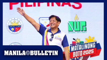 Marcos to voters: Don't listen to those who 'just keep on yapping', and not act