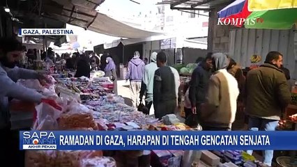 Sambut Ramadan, Warga Gaza Belanja Makanan & Sejumlah Perabot Rumah | PERSIAPAN RAMADAN
