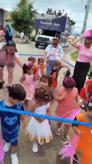 Creche Municipal Tia Luci, no bairro Salgadinho, realiza carnaval pedagógico com alunos