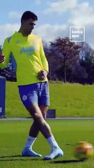 Çapraz bağlarından sakatlanan Rodri, topla çalışmalara başladı