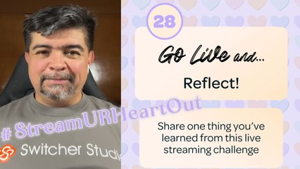 "Stream UR Heart Out" challenge, day 28