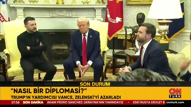 Trump, Zelenski'i neden kovdu? Trump Zelenski'e ne dedi, neden tartıştılar? Beyaz Saray'da gergin görüşme!