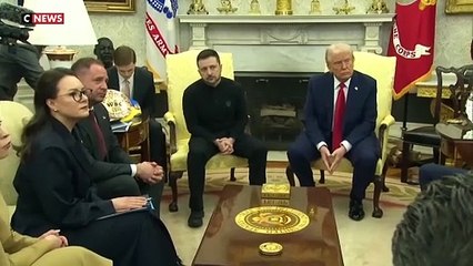 Echange tendu entre Volodymyr Zelensky et Donald Trump à la Maison Blanche