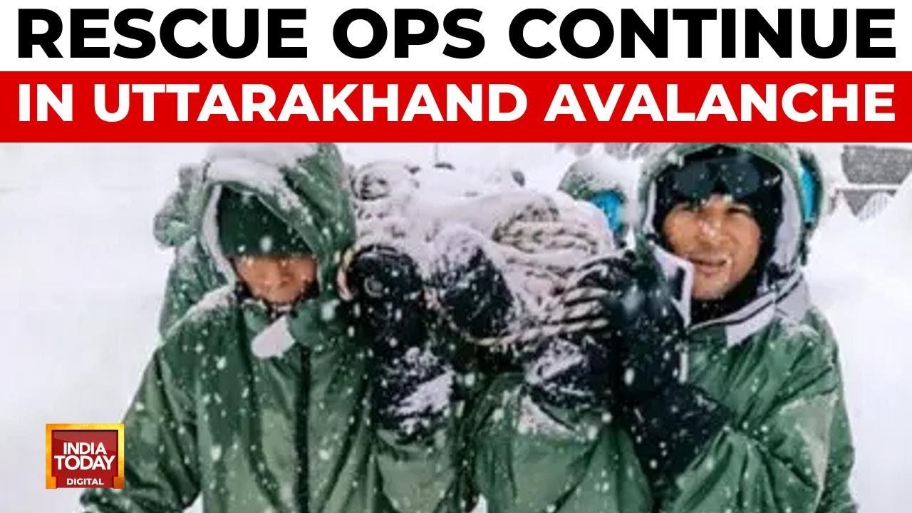 Avalanche traps 55 in Chamoli, rescue efforts continue