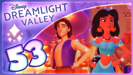 Disney Dreamlight Valley Walkthrough Part 53 Jasmine & Aladdin (PS5)