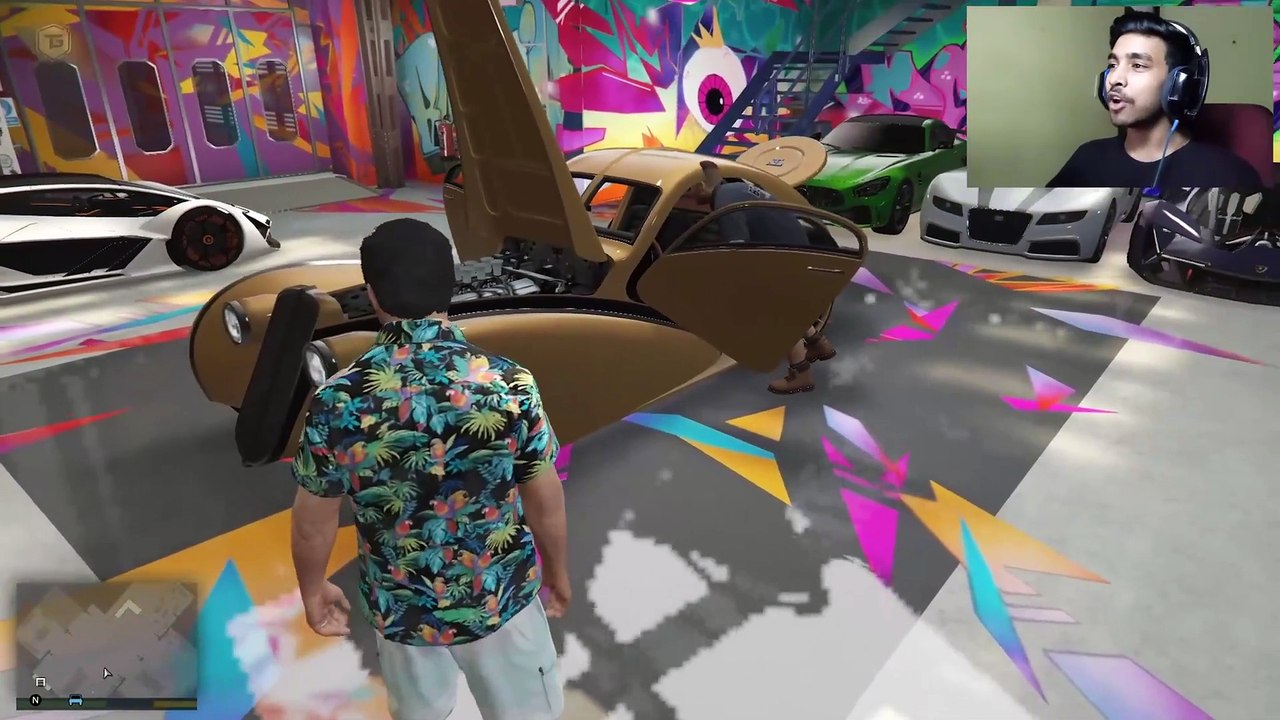 Big Mafia Bought My Gold Vintage Car | GTA V Gameplay 49