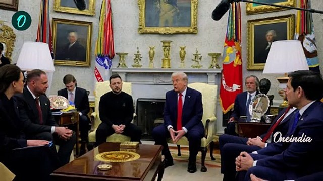 Trump Zelensky Meeting: भिड़ गए Trump और Zelensky तो खुशी से झूमा Russia | Putin | वनइंडिया हिंदी