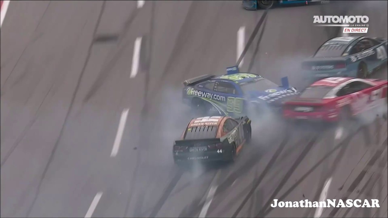 Big Crash Atlanta 2025 NASCAR Cup Series