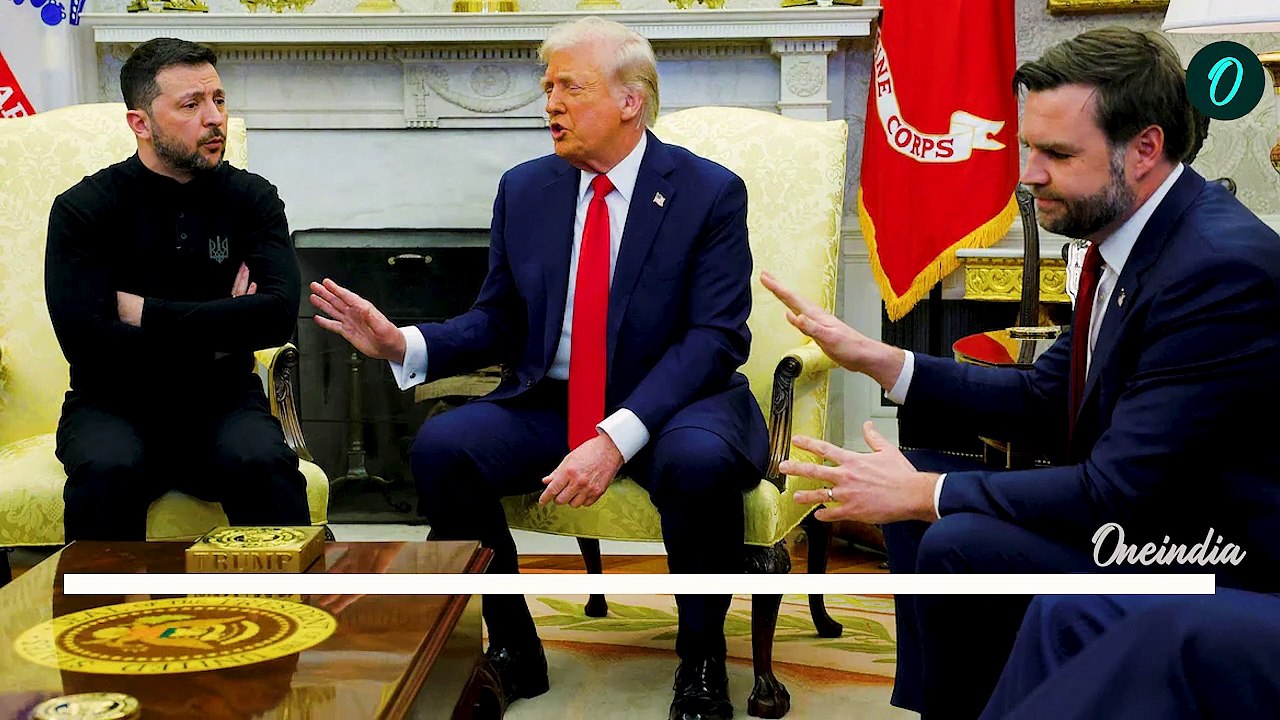 Trump Zelensky Meeting: ट्रंप से तीखी बहस पर जेलेंस्की का पहला रिएक्शन, Russia पर बोले | वनइंडिया