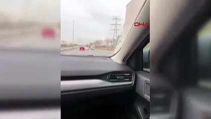 İstanbul- Sultangazi'de sürücülerin yol verme tartışması