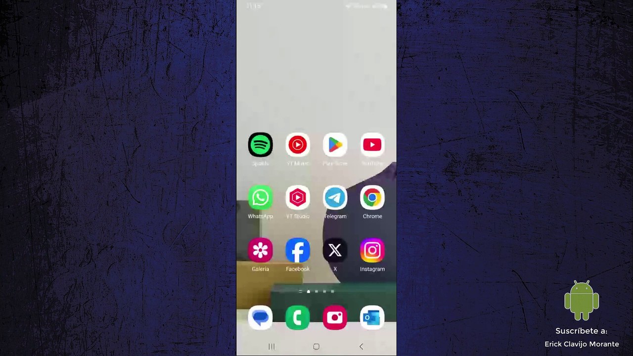 Como Poner la Barra de Google en la Pantalla de Inicio de mi Celular Samsung