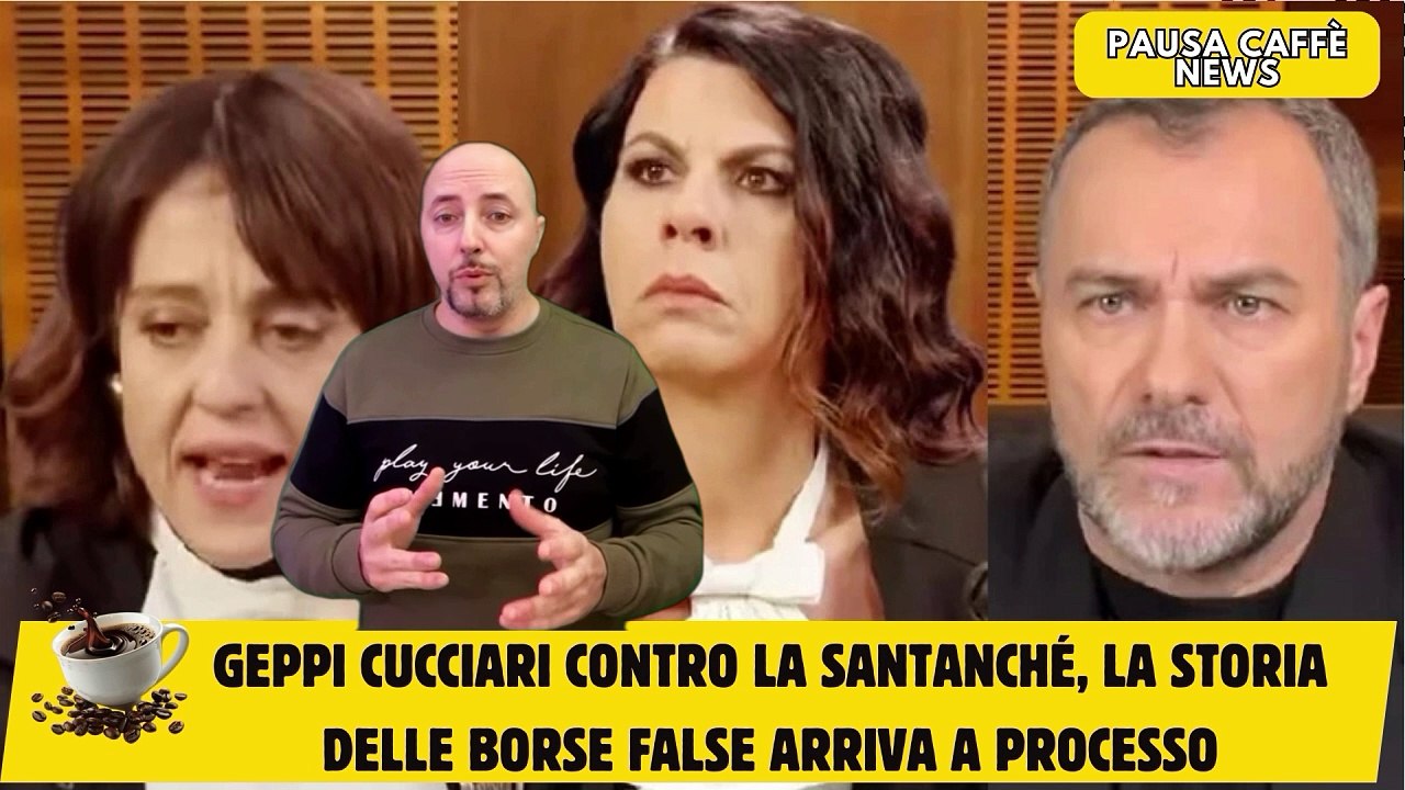 Geppi Cucciari contro la Santanché, la storia delle borse false arriva a processo
