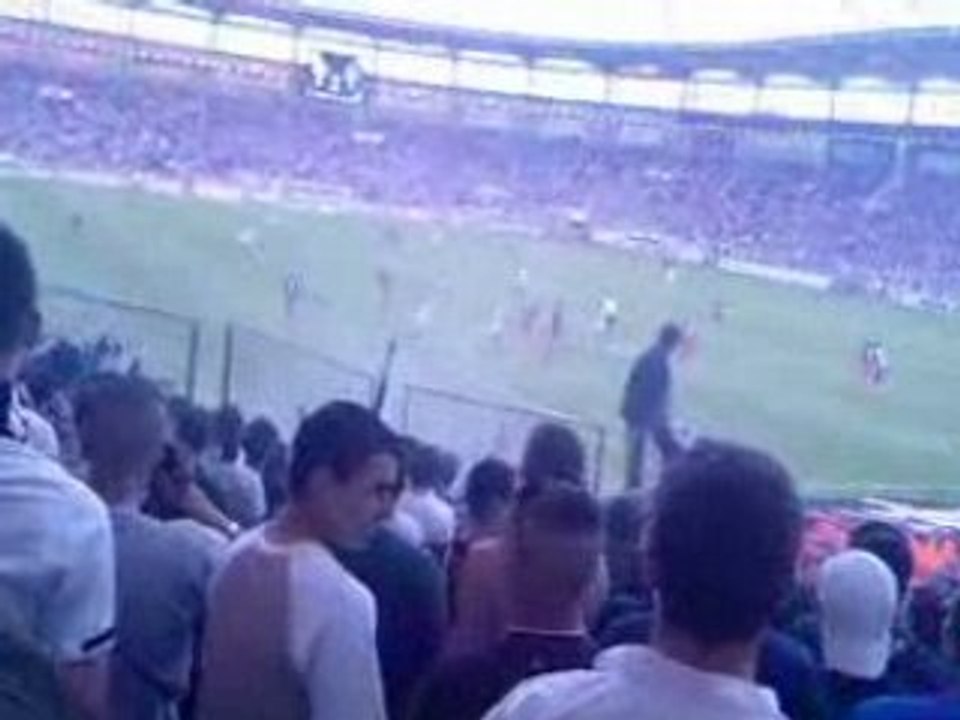 Tfc psg joie du parkage après le but de mendy