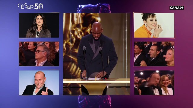 Franck Dubosc a rendu hilare la salle de l'Olympia lors de la 50e cérémonie des César.