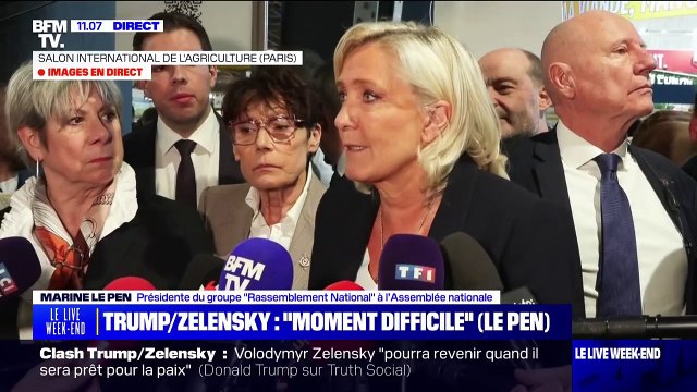 Marine Le Pen: Ceux qui disent que les États-Unis ne sont pas des alliés ne sont pas raisonnables