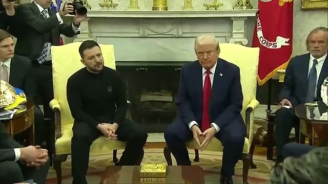 Tense Exchange: President Trump Confronts Ukraine’s Zelenskyy | Shocking White House Moment