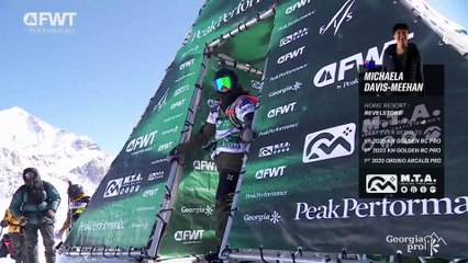 Michaela Davis Meehan Second Place Snowboard Women Run - 2025 Georgia Pro