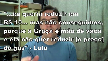 Lula faz piada sem "graça" sobre preço do gás de cozinha - 09/12/10 | Daniel Fraga