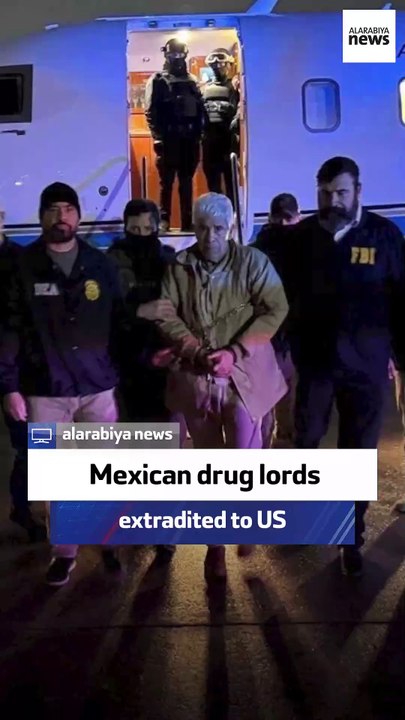 Mexican drug lords extradited to US